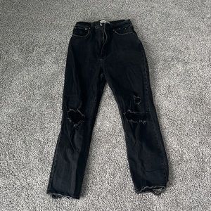 abercrombie & fitch curve love mom jeans